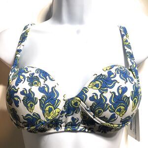 San Lorenzo Bikini Top nwt